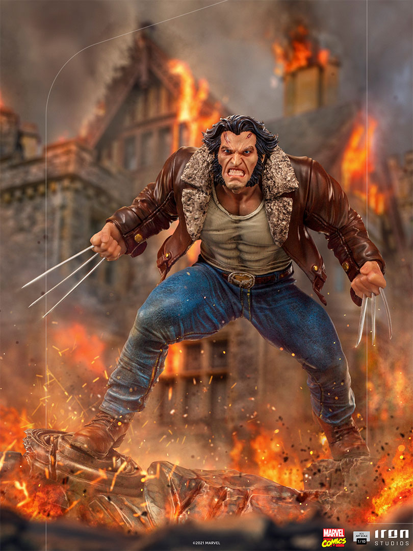Iron Studios Marvel Logan (Wolverine) Art Scale Statue